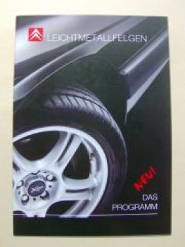 Citroen Leichtmetallfelgen Das Programm Juni 1997