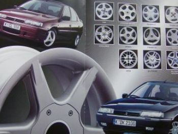 Citroen Leichtmetallfelgen Das Programm Juni 1997