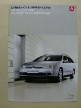 Citroen C5 Business-Class Limousine Tourer August 2006 NEU