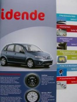 Citroen C3 Zubehör September 2005 NEU