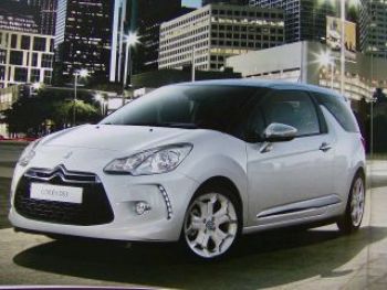 Citroen DS3 Prospekt Februar 2010 NEU