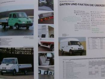 IVECO Daily Basic Prospekt Januar 1998 NEU