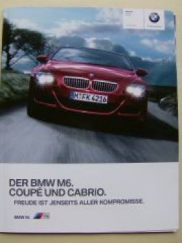 BMW M6 Coupè Cabrio E63 E64 März 2010 NEU