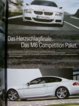 BMW M6 Coupè Cabrio E63 E64 März 2010 NEU