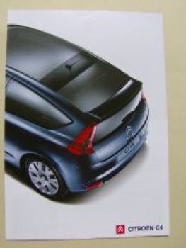 Citroen C4 Prospekt Vorabinformation