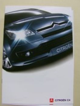 Citroen C4 Prospekt März 2005 NEU
