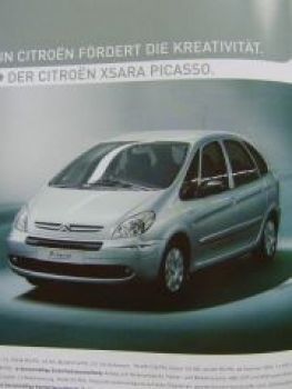 Citroen Gesamtprospekt März 2004 NEU