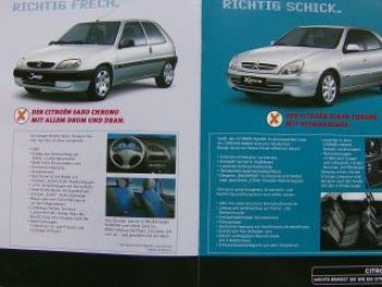 Citroen Gesamtprogramm Prospekt NEU