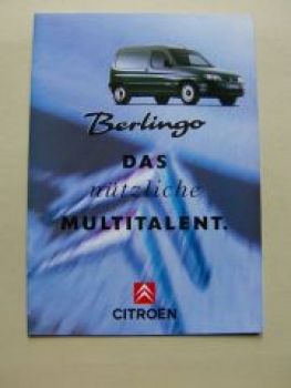 Citroen Berlingo August 1996 NEU