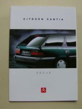 Citroen Xantia Break Prospekt Juli 1995 NEU