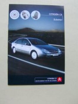 Citroen C5 Zubehör Prospekt März 2001 NEU