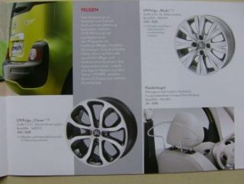 Citroen C3 Picasso Zubehör Prospekt Februar 2009 NEU
