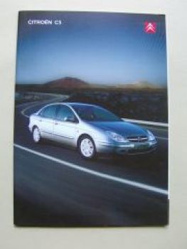Citroen C5 Limousine Prospekt März 2001