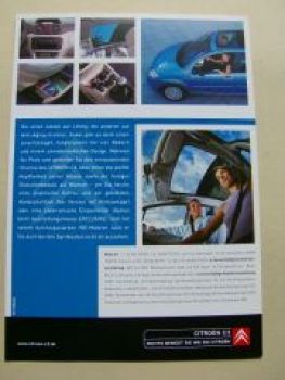 Citroen C3 Prospektblatt 2003 NEU