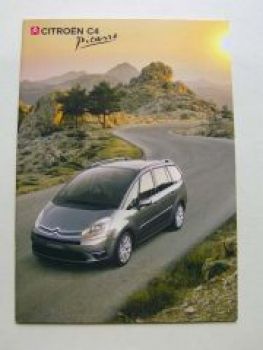 Citroen C4 Picasso Prospekt Oktober 2006 NEU
