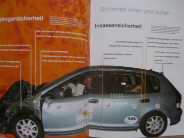 Honda Civic NCAP-Testergebnisse Crashtest 2001