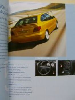 Citroen Gesamtprogramm Prospekt 2002 NEU
