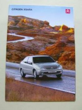Citroen Xsara Prospekt April 2003 NEU