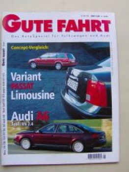 Gute Fahrt 5/1997 A6 V6 2.4, 50 Jahre BullyPolo Dauertest