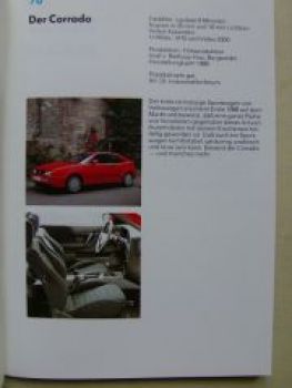 VW Visuelle Medien +Typ 2 syncro+ Urquattro Juni 1989