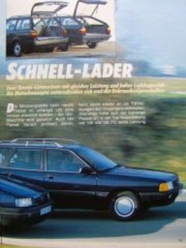 Gute Fahrt 3/1989 Audi Typ44, Passat 35i, Syncro, Florida LT