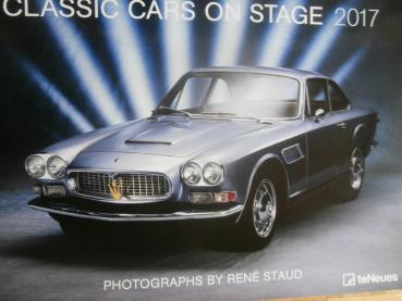 René Staud Classic Cars on Stage Kalender 2017 M1 E26,Aston Martin, Pagode,Aston Martin,Jaguar,Citroen DS