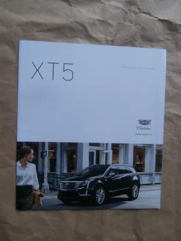 Cadillac XT5 Preisliste & Ausstattungen Oktober 2016