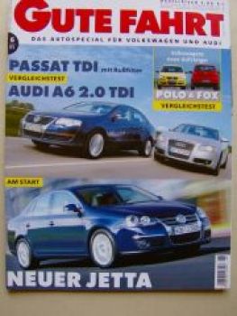 Gute Fahrt 6/2005 Passat TDI,Fox, Polo,Jetta,Karmann Ghia Coupè
