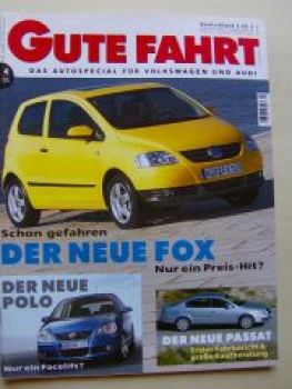 Gute Fahrt 4/2005 VW Fox, Polo, Passat Kaufberatung