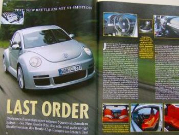 Gute Fahrt 7/2001 VW Pasat W8, Dauertest New Beetle