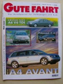 Gute Fahrt 6/2001 VW Passat 2.0 4Motion,A4 Avant,A6 V6 TDI
