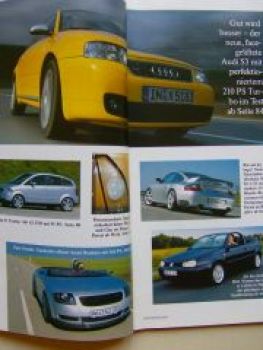 Gute Fahrt 4/2001, Bora 2.0, Bugatti Veyron,Abt A2 TDI,S3,TT
