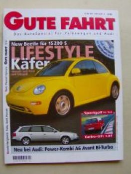 Gute Fahrt 2/1998 New Beetle, A6 Avant Biturbo,Wingamm Performer