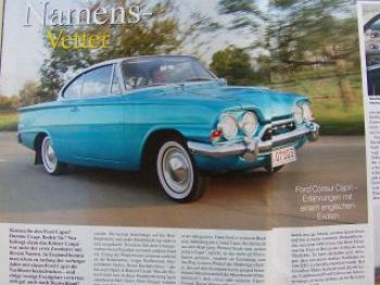 Oldtimer Praxis 2/2007 Ford Consul Capri, Fiat 1500S,MG