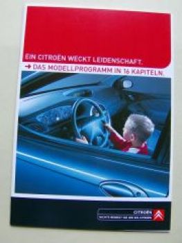 Citroen Modellprogramm August 2003 NEU