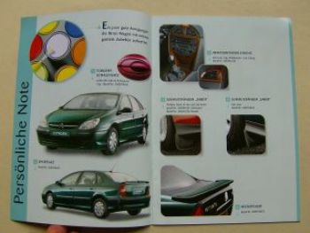 Citroen C5 Zubehör Prospekt Juni 2001 NEU
