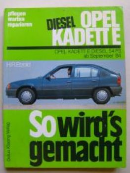 Etzold Opel Kadett E Diesel 54 PS ab 9/1984 Band 52