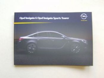 Opel Insignia +Sports Tourer November 2009 NEU