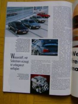 BMW Magazin 3/1994 Motorräder FIZ, E34, Wasserstoff E12 E23 E32