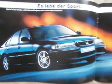 Honda Accord Katalog Sport Leder Radi-Navigations-Ausstattung Katalog Juli 1997