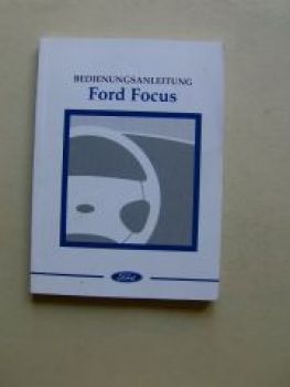 Ford Focus Bedienungsanleitung Dezember 1999