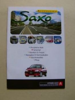 Citroen Saxo Accessoirie April 2000