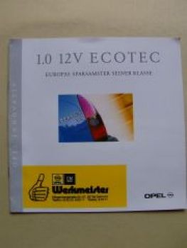 Opel Corsa B 1.0 12V Ecotec Prospekt Mai 1997