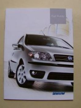 Fiat Punto +Sporting Prospekt Juli 2003 NEU