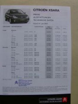 Citroen Xsara 1.Juli 2003 NEU