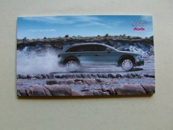 Audi A4 allroad Postkarten NEU Rarität