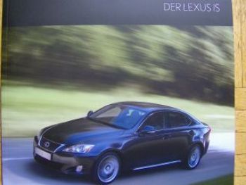 Lexus IS 220d 250 Dezember 2009 +Preisliste NEU