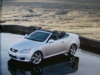Lexus IS250C Prospekt Mai 2009 +Preisliste NEU