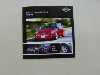 BMW Mini Colouring System 1/2005 +Cabrio CD intern