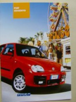 Fiat Seicento Prospekt März 2003 +Sporting
